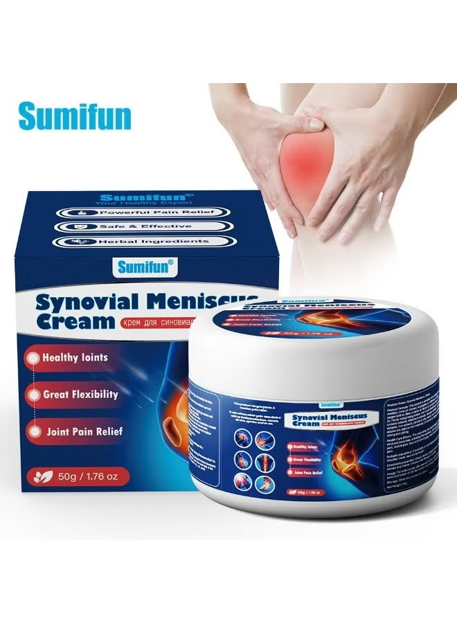 Sumifun 50g-sumifun Knee Joint Pain Relief Ointment Meniscus Damage Leg Knee Arthritis Cream Fast Absorbing Hand And Foot Tenosynovitis Cold Gel Quick Relief Joint And Bone Therapy Cream For Muscle And Joint Pain - Image 1